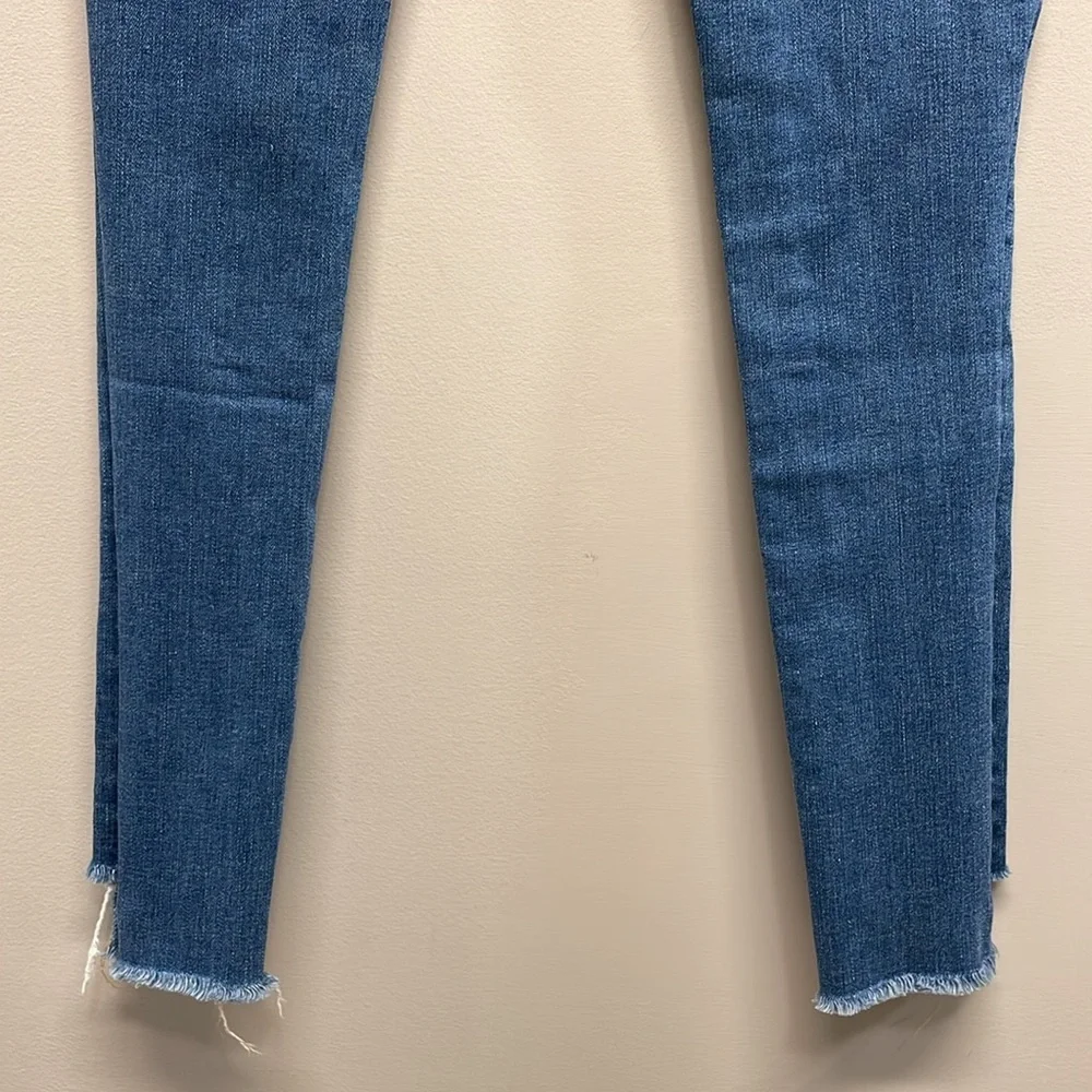AG Adriano Goldschmied The Middi Ankle Mid Rise Legging Ankle Denim Jeans 24R